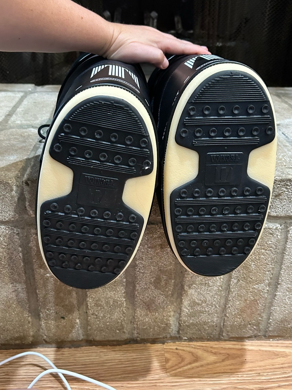 Moon Boot Black and White Winter Snow Boots - Picture 5 of 5